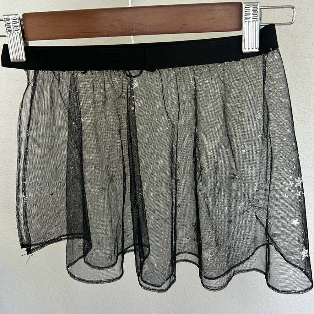 Star sheer skirt